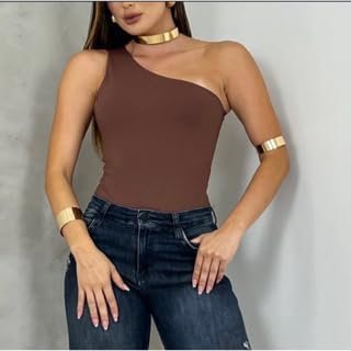 Body Feminino Um Ombro Moda Blogueira Verão