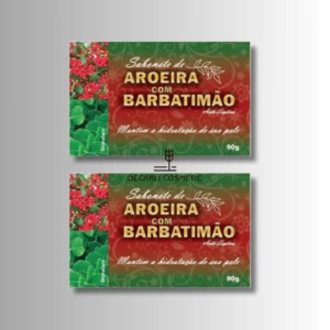 2 UN Sabonete Barra de Aroeira com Barbatimão 90g - Bionature